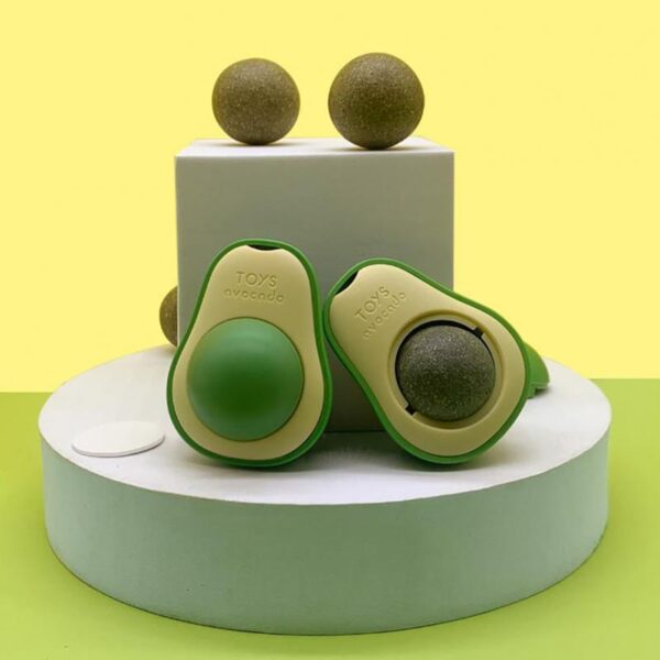 AVOCADO EDIBLE CATNIP WALL BALL - Image 5