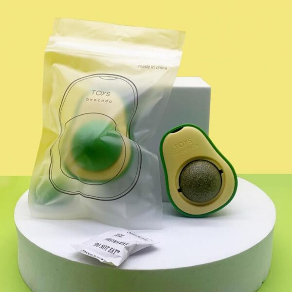 AVOCADO EDIBLE CATNIP WALL BALL - Image 6