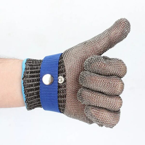 Anti-Cut Stainless Steel Gloves - Image 4