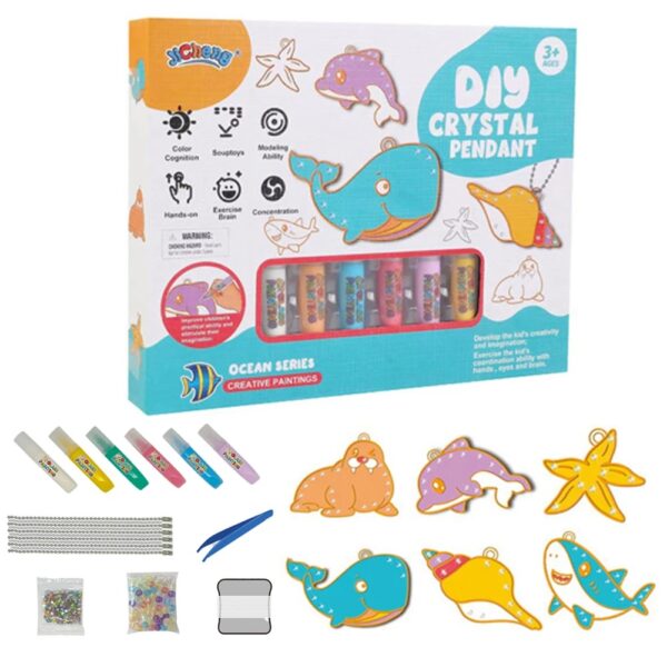DIY Crystal Paint Arts and Crafts Set - Image 5