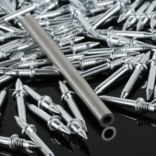 Double-Head Skirting Thread Seamless Nails (100 Pcs) - Image 3