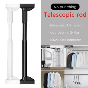 Drill-Free Adjustable Rod