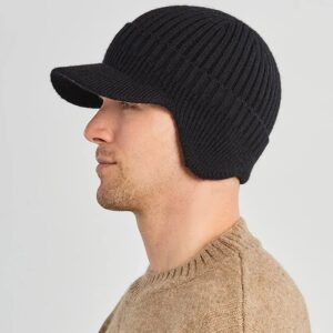 Elastic Warm Ear Protection Knitted Hat