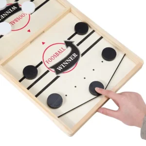 Fast Sling Puck Game – Foosball Winner, Table Hockey & Catapult Chess for Kids & Family Fun