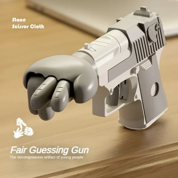 Fidget Toy Gun – Rock Paper Scissors Stress Relief Pistols - Image 3
