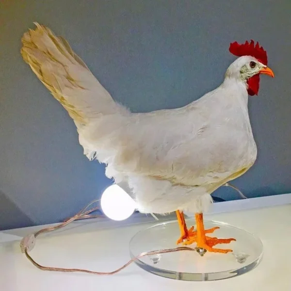 Hilarious Chicken Egg Lamp - Image 2