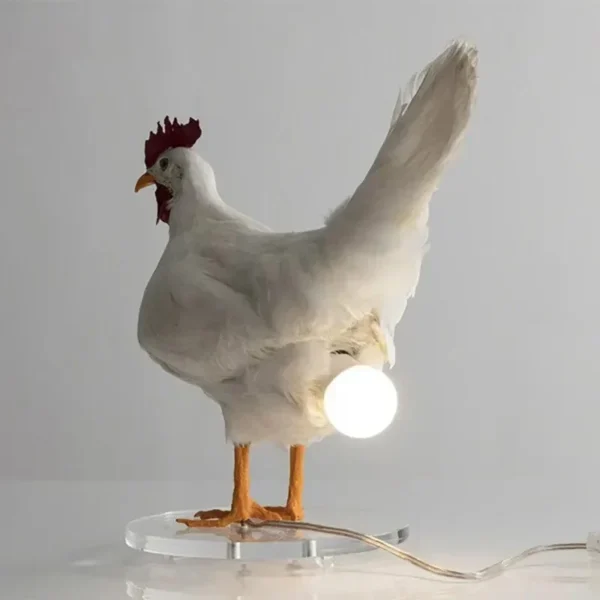 Hilarious Chicken Egg Lamp - Image 3