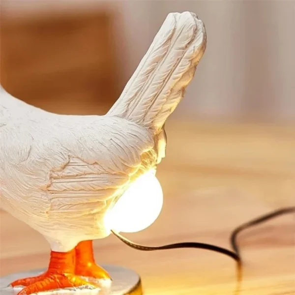Hilarious Chicken Egg Lamp - Image 4