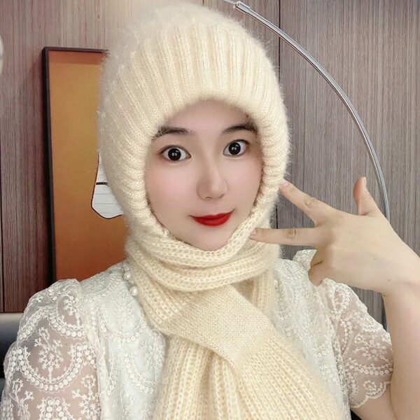 Integrated Ear Protection Windproof Cap Scarf - Image 2