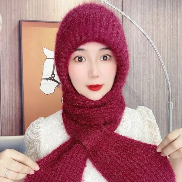 Integrated Ear Protection Windproof Cap Scarf - Image 3
