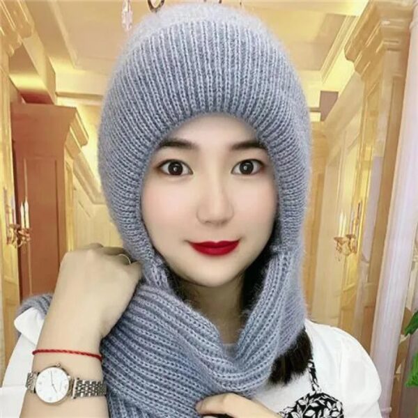 Integrated Ear Protection Windproof Cap Scarf - Image 4