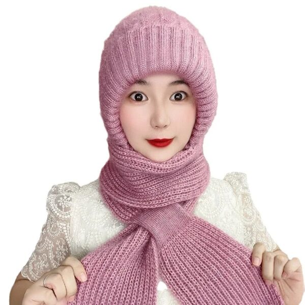 Integrated Ear Protection Windproof Cap Scarf - Image 5