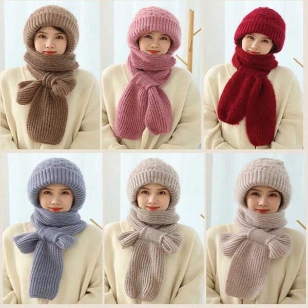 Integrated Ear Protection Windproof Cap Scarf - Image 6