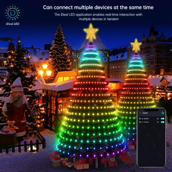 LED ANIMATED OUTDOOR CHRISTMAS TREE LIGH - Image 4