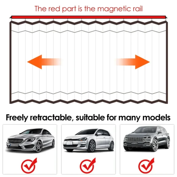 Magnetic Car Sunshade Window Curtain - Image 4