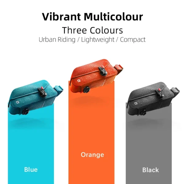 Magnetic Waterproof Bicycle Tube Bag Quick Release Buckle Rain Essential - Image 6