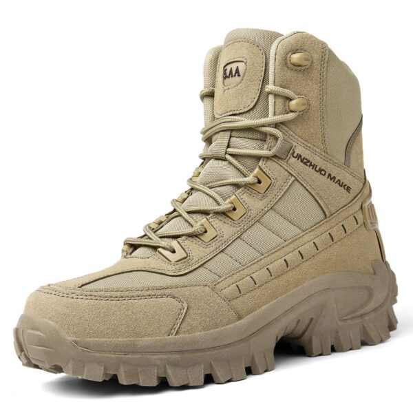Men's Work Combat Boots - Image 4