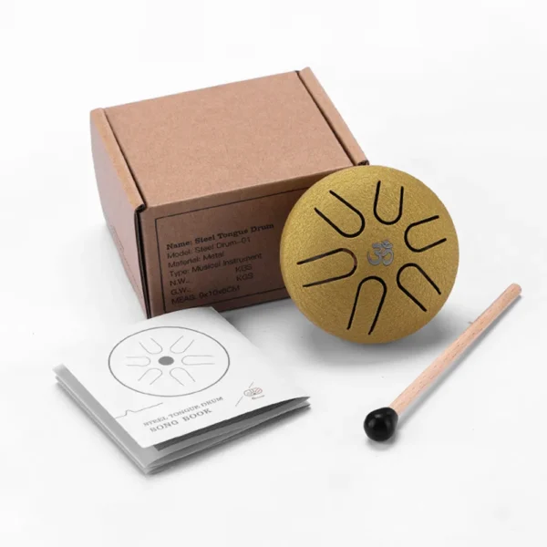 Mini Steel Tongue Sound Healing Drum Kit - Image 5