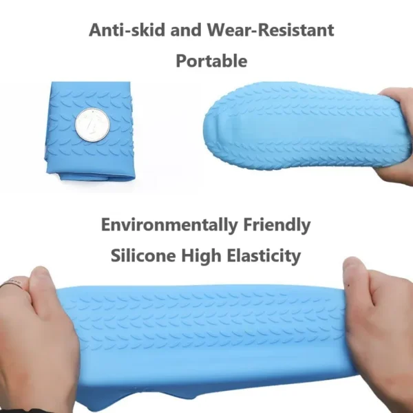 Non-Slip Silicone Rain Shoes & Boots Cover - Image 4
