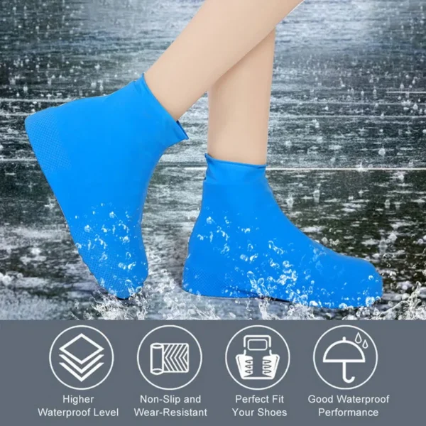 Non-Slip Silicone Rain Shoes & Boots Cover - Image 3