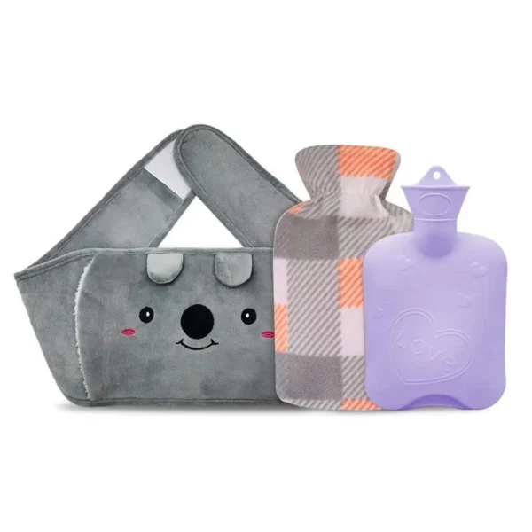 Plush Refillable Hot Water Bottle Belts