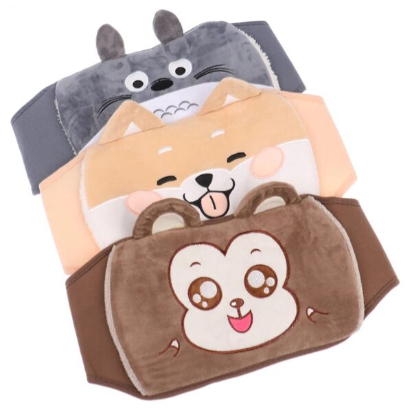 Plush Refillable Hot Water Bottle Belts - Image 5