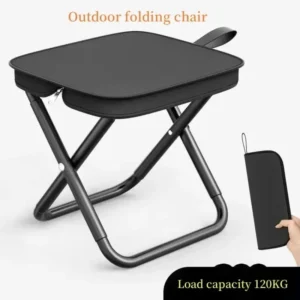 Portable Folding Camping Chair – Ultralight Travel & Fishing Stool, Outdoor Picnic Essential