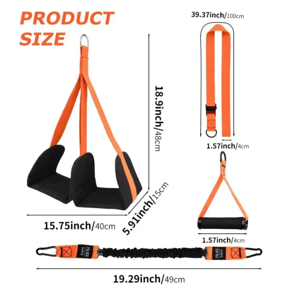 Pull-Up Assistance Bands Set – Resistance Straps for Chin-Ups, Hanging Training & Full-Body Stretching - Image 6