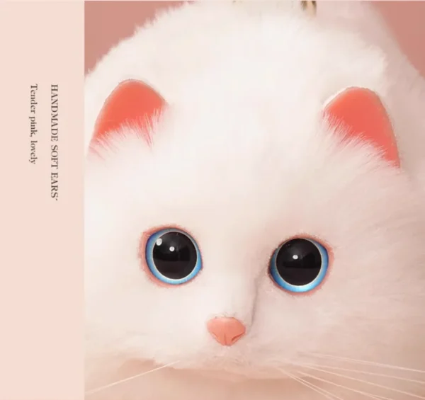 Realistic Handmade Cat Crossbody Bag – Cute Cat-Shaped Purse - Image 10