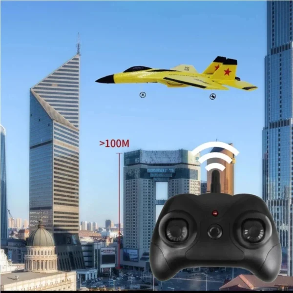 Remote Control LED Glider Airplane – Flying Model Aircraft with Lights for Kids & Adults - Image 2