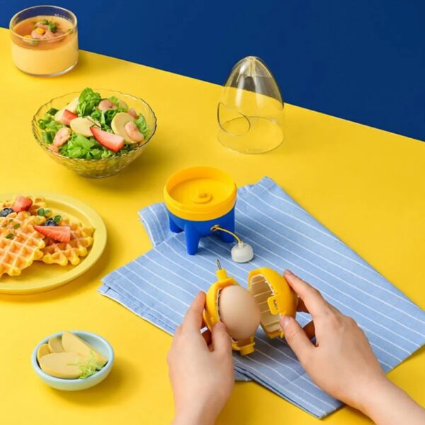 Rocket Shaped Egg White Yolk Mixer - Image 3