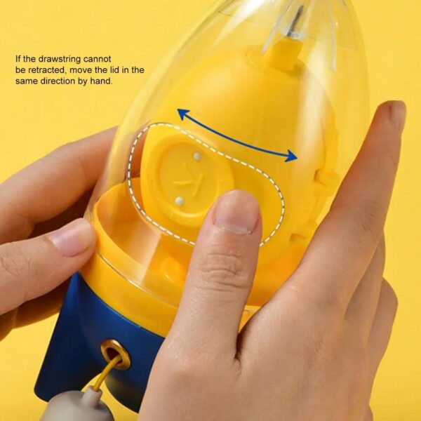 Rocket Shaped Egg White Yolk Mixer - Image 4