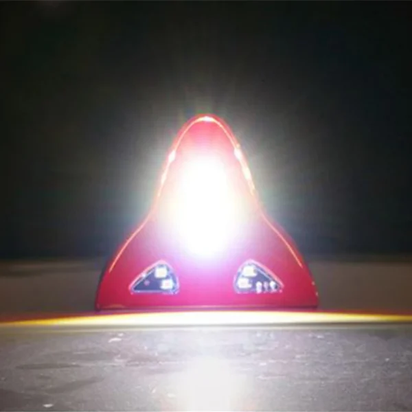 Shark Fin Warning Light Car Antenna - Image 3