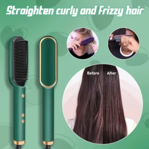 Silky Hair Negative Ion Straightener Styling Comb
