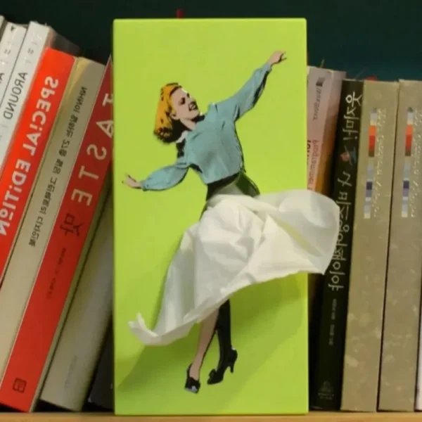 Skirt Girl Tissue Box Cover