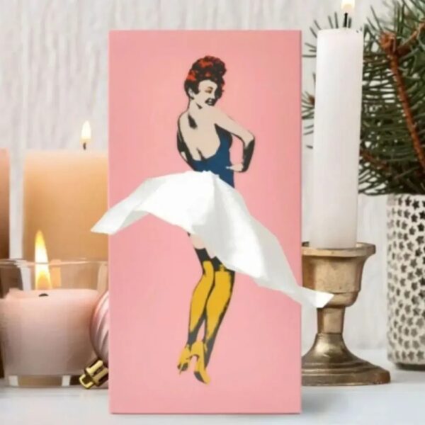 Skirt Girl Tissue Box Cover - Image 2