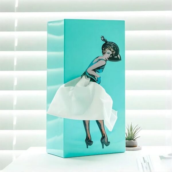 Skirt Girl Tissue Box Cover - Image 5