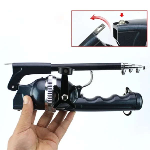 Telescopic Foldable Fishing Rod - Image 4