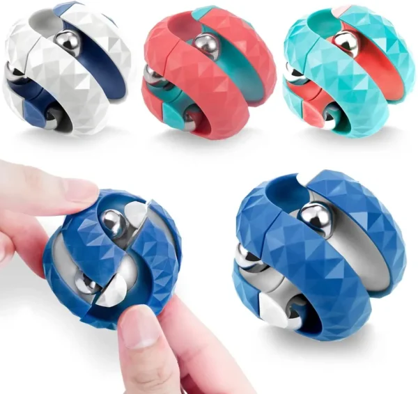 Track Pinball Finger Spinner