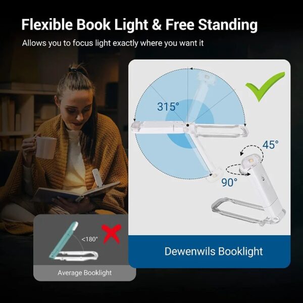 USB Rechargeable Book Light - Image 4