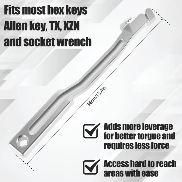 Universal Wrench Extension Tool Torque Wrench Extension Kit - Image 6