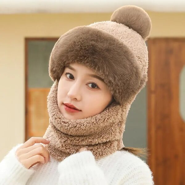 Women's Cycling Windproof Scarf Hat - Image 2
