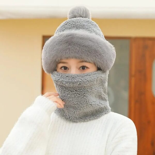 Women's Cycling Windproof Scarf Hat - Image 4