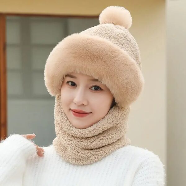 Women's Cycling Windproof Scarf Hat - Image 5