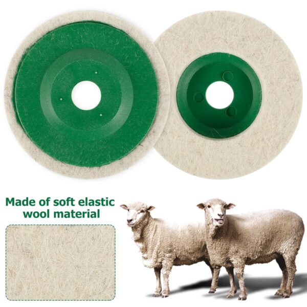 Wool Buffing Angle Ginder Wheel Posted a year and 4 months ago - Image 3