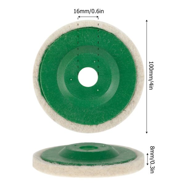 Wool Buffing Angle Ginder Wheel Posted a year and 4 months ago - Image 6