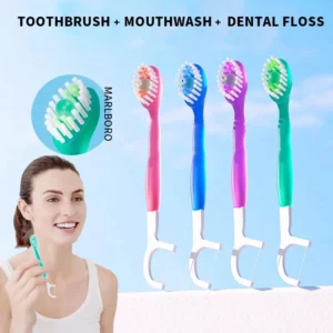 5 in 1 Disposable Mini Toothbrushes-16PCS