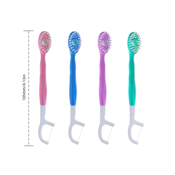 5 in 1 Disposable Mini Toothbrushes-16PCS - Image 5