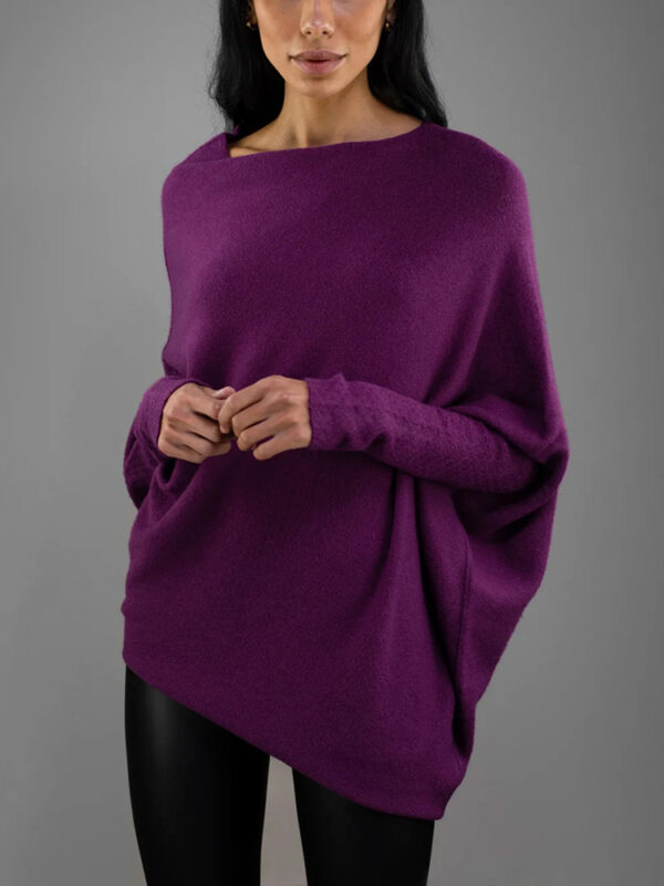 Asymmetric Draped Jumper