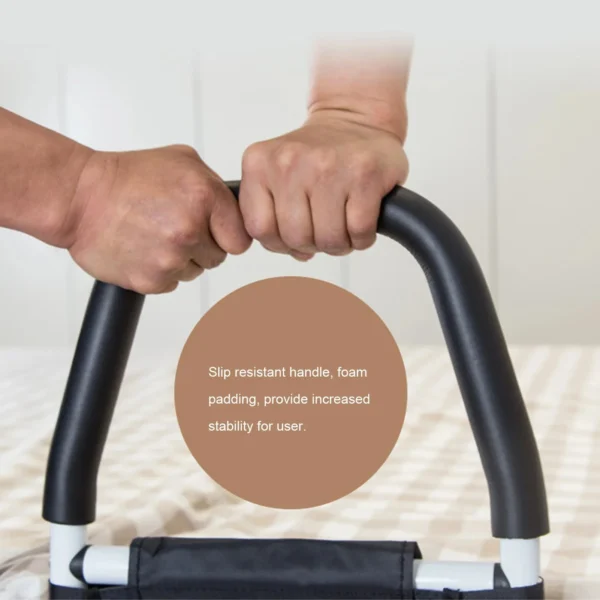 Bed Assist Rail – Safety Guard with Storage Pocket - Image 2